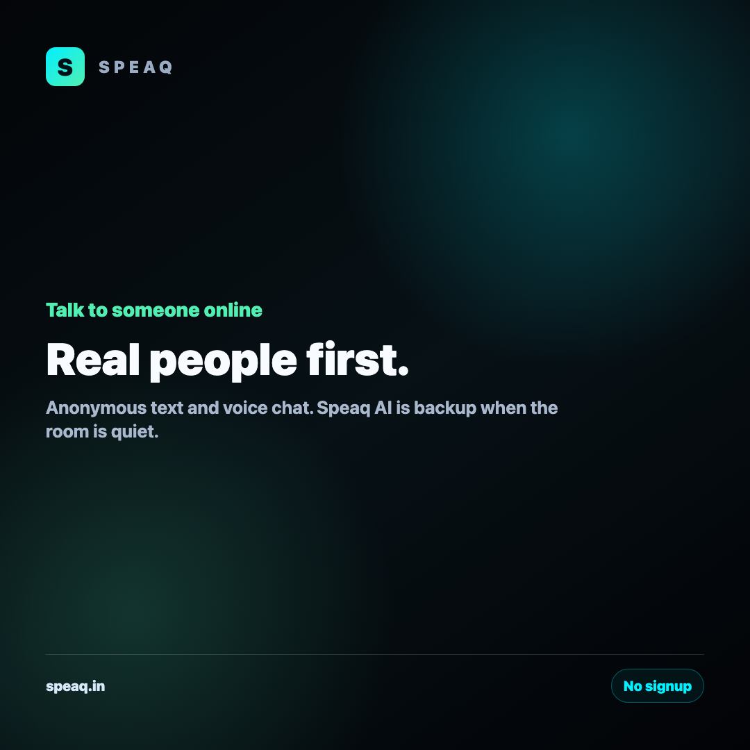 Speaq people-first square asset